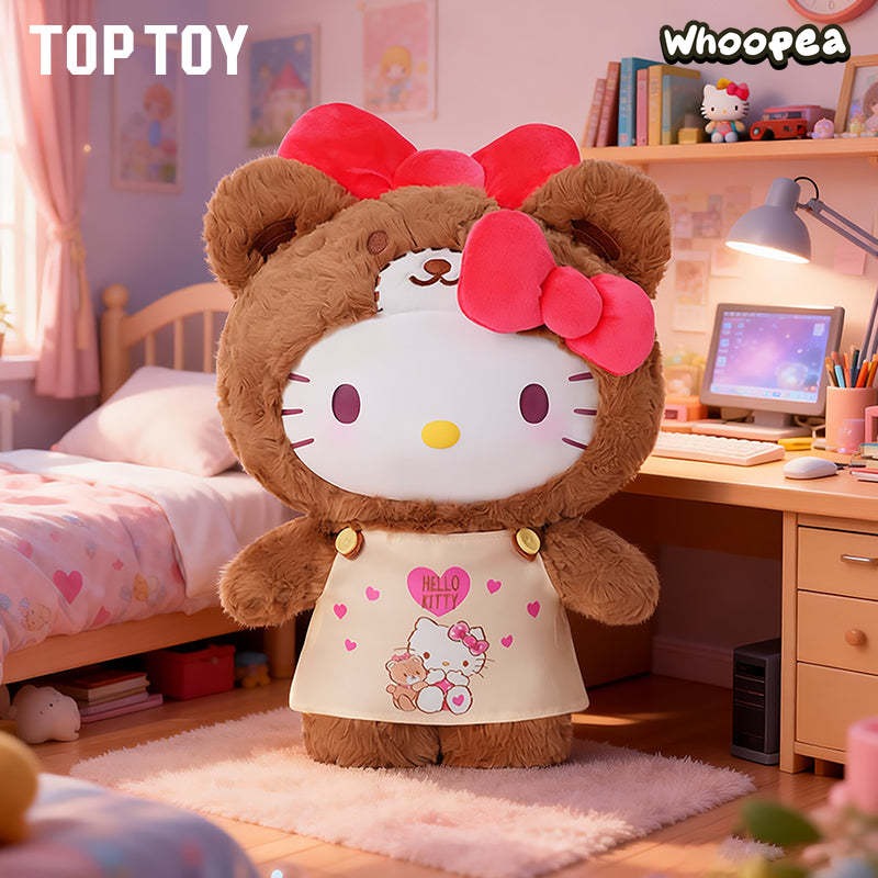 SANRI0 HK 400% Peach And Caramel Pajamas Series Plush Doll