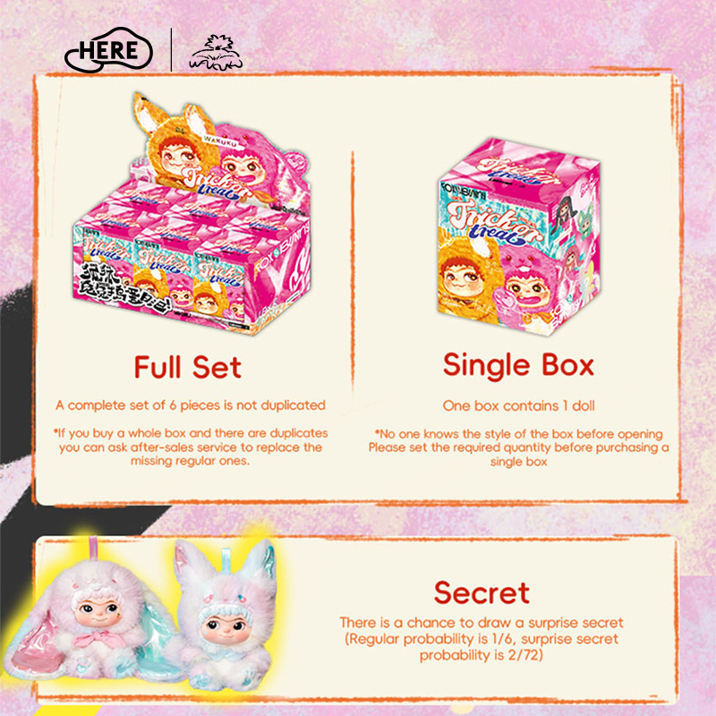 Wakuku | Wakuku Series 2.0 | Plush & Vinyl Mascot Blind Box