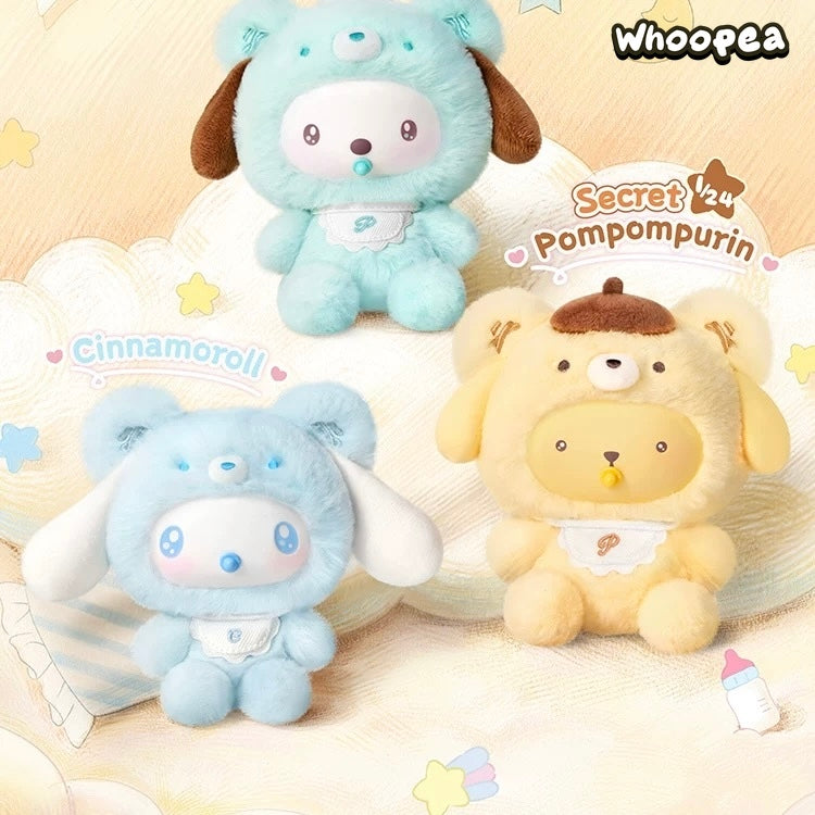 SANRI0 Characters Little Bear Planet Series Plush Pendant Blind Box
