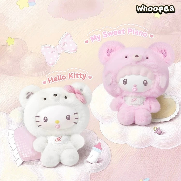 SANRI0 Characters Little Bear Planet Series Plush Pendant Blind Box
